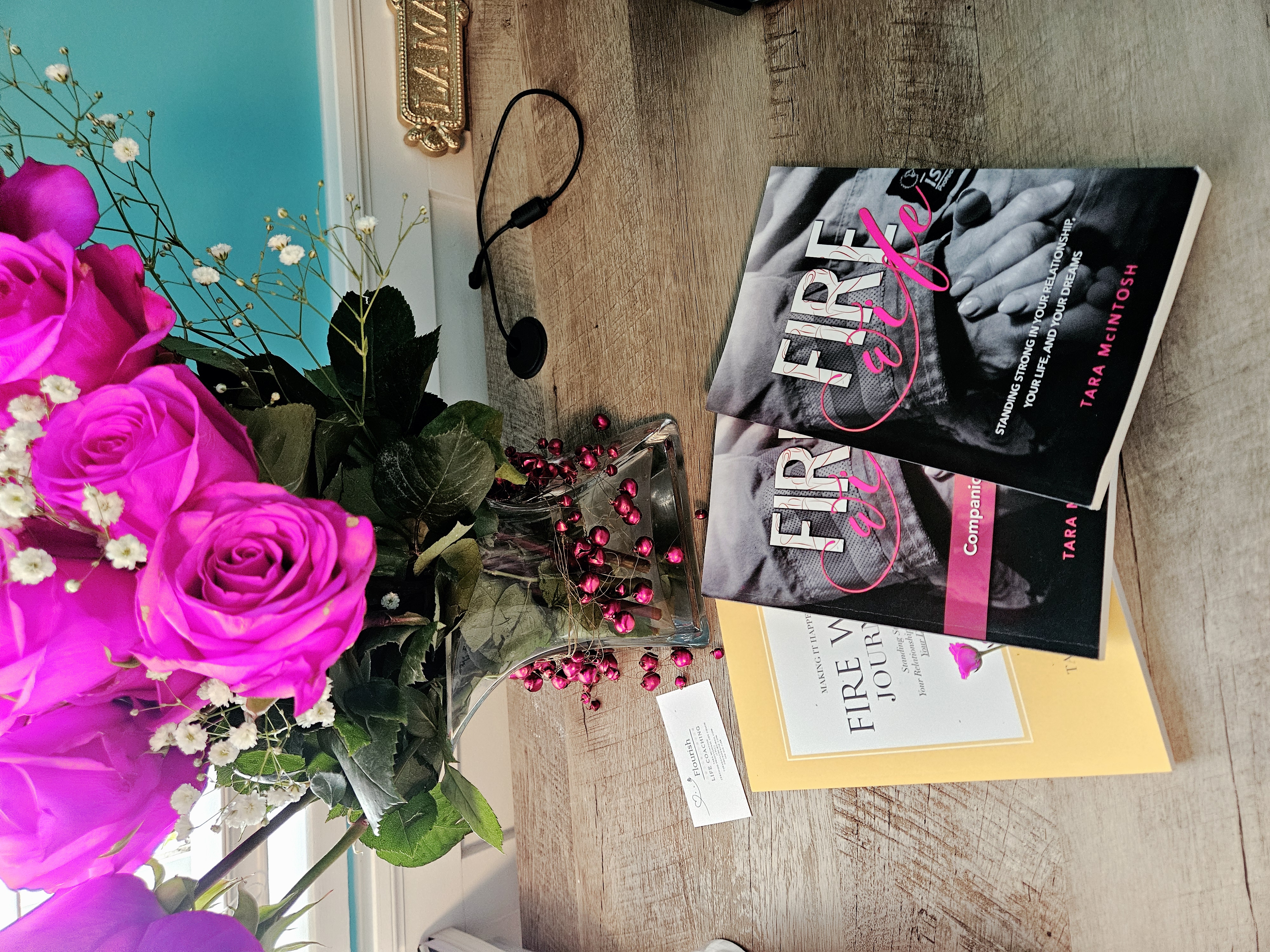 Fire Wife, Standing Strong in Your Relationship Your Life and Your Dreams, Fire Wife Companion Guide and The Fire Wife Journal.